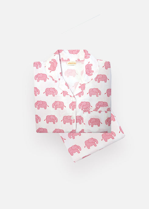 Kids Pajama Set Hathi March